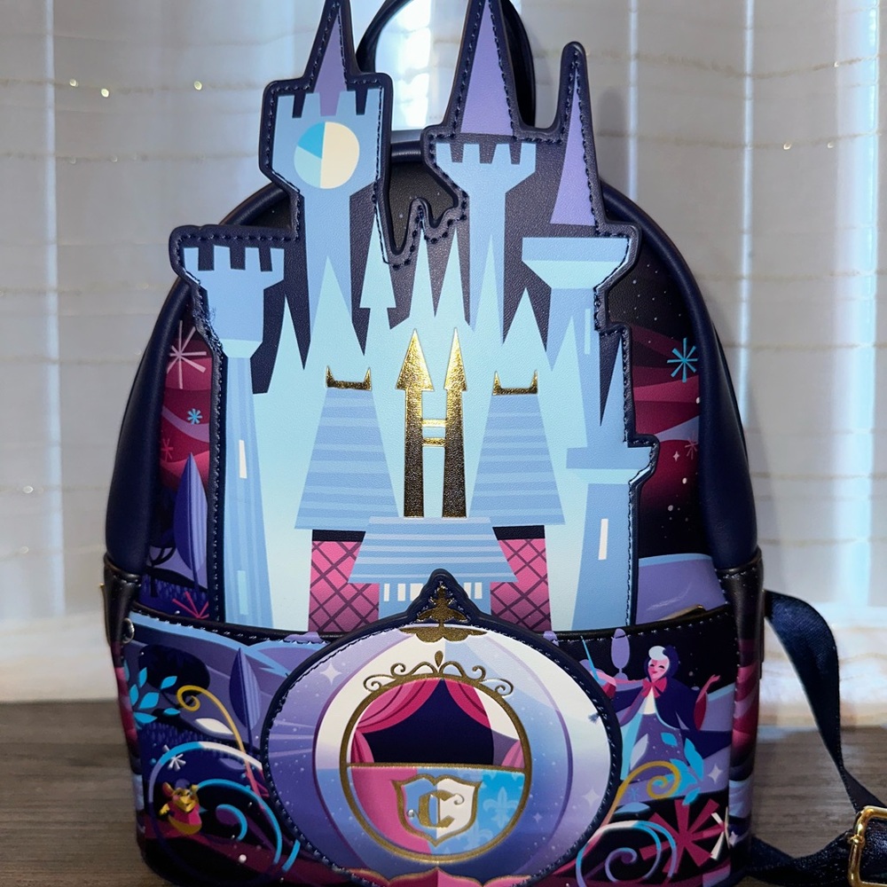 Disney’s Cinderella Castle Loungefly Backpack
